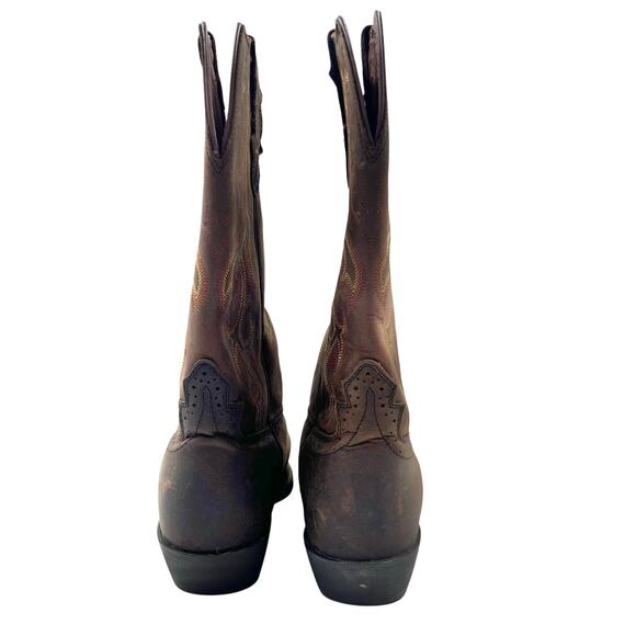 Justin Womens Sorrell Apache Stampede Western Cowgirl Leather Boots Sz 10B - Picture 10 of 16